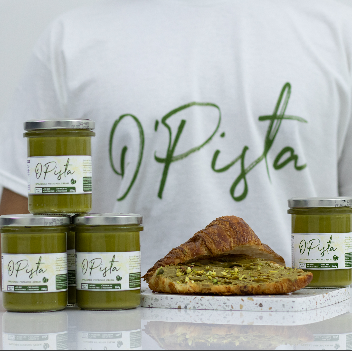 6 x O'Pista - Spreadable Pistachio Cream (200g)